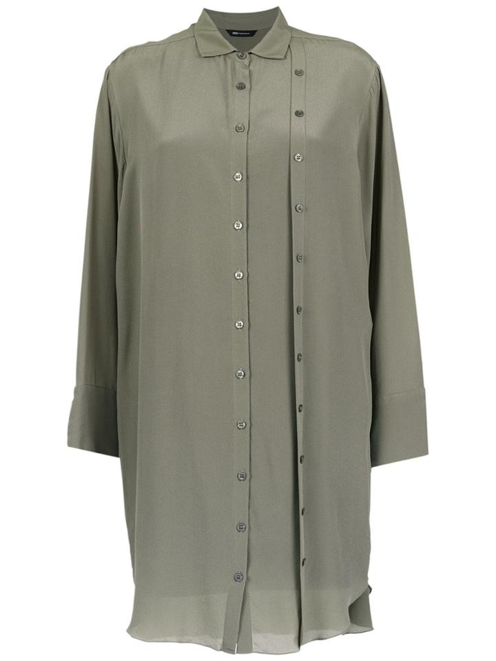 Uma Raquel Davidowicz Silk Modi Dress - Grey