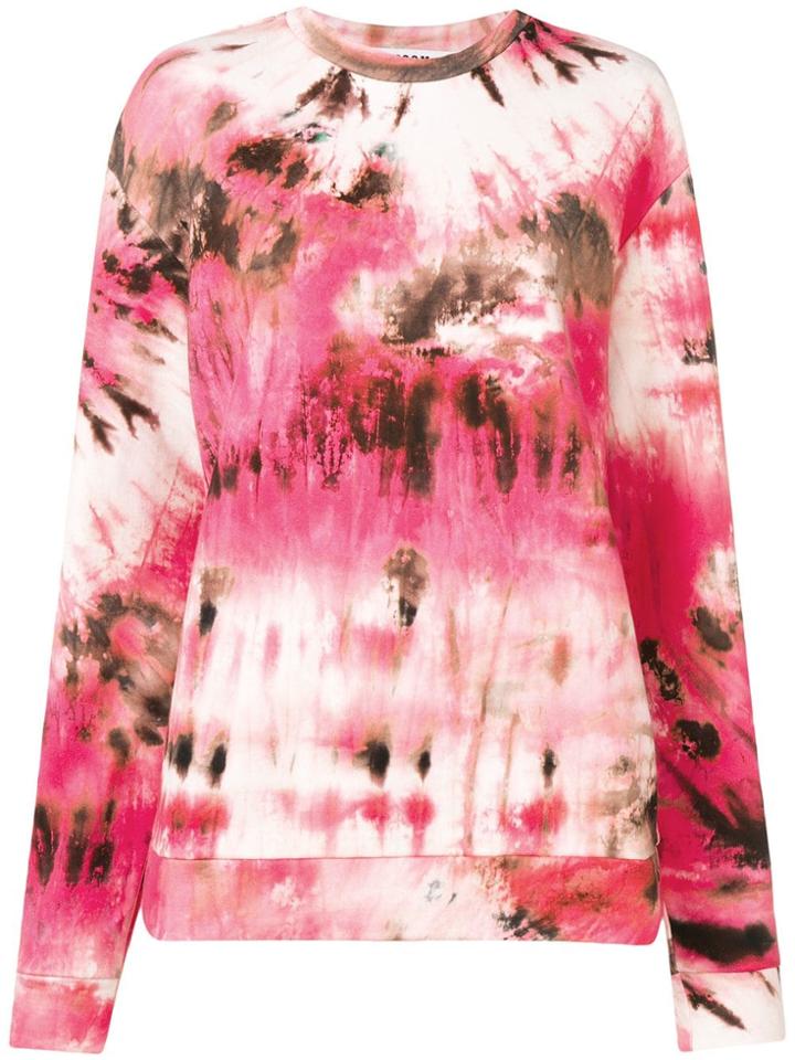 Msgm Tie-dye Top - Pink