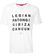 Loveless - Location Printed T-shirt - Men - Cotton - 3, White, Cotton