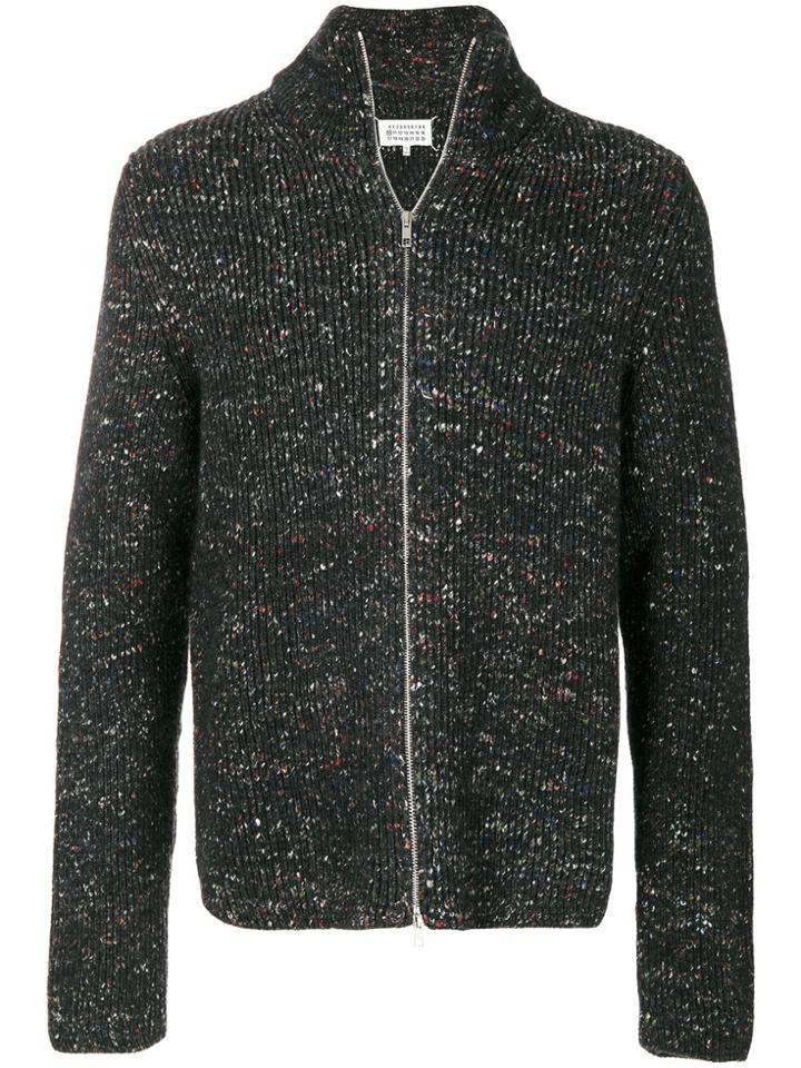Maison Margiela Bouclé Knit Cardigan - Multicolour