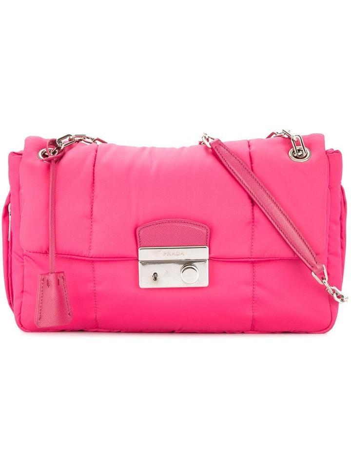Prada Pre-owned Chain Shoulder Bag - Pink