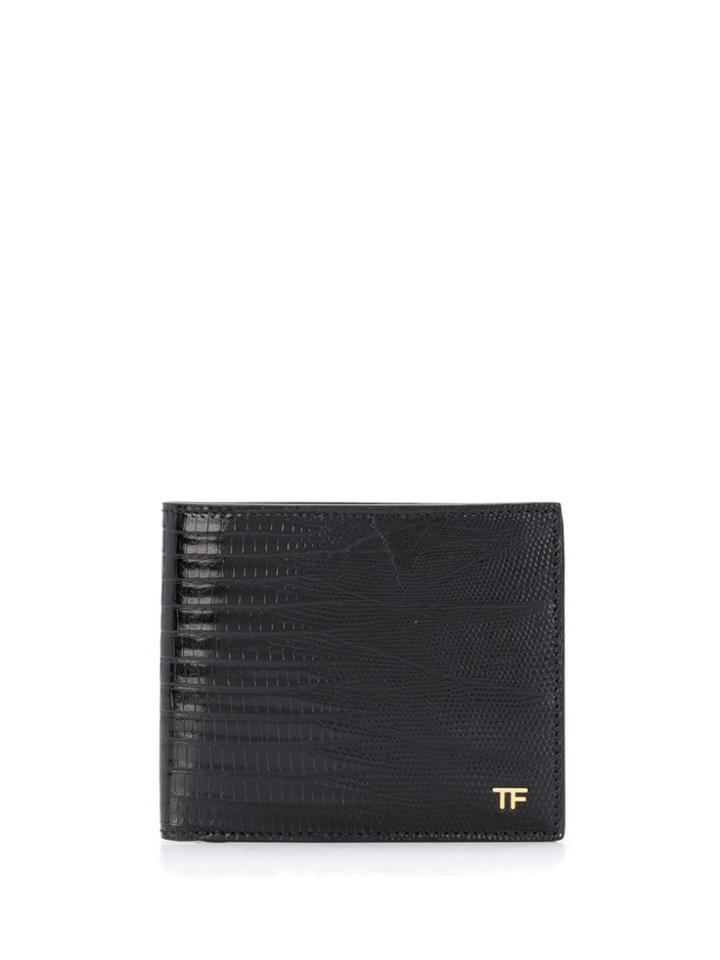 Tom Ford Embossed Wallet - Black