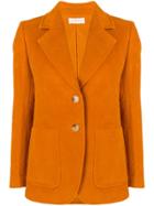 Tory Burch Long Sleeved Blazer - Orange