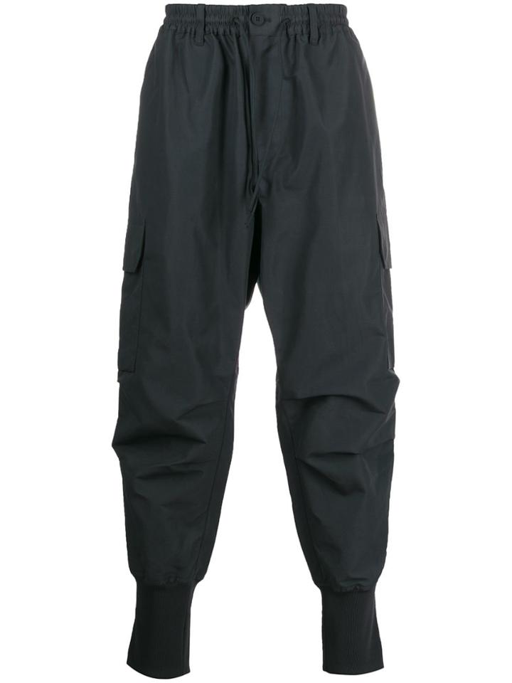 Y-3 Wide Leg Track Pants - Grey