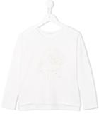 Chloé Kids Round Neck Top, Girl's, Size: 10 Yrs, White