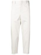Neil Barrett Tailored Cropped Trousers - Neutrals