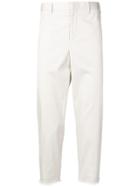 Neil Barrett Tailored Cropped Trousers - Neutrals