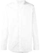 Balmain Classic Cutaway Collar Shirt, Men's, Size: 43, White, Cotton