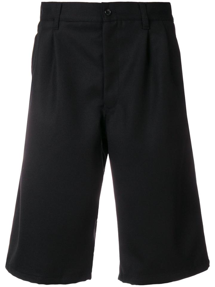 Comme Des Garçons Shirt Bermuda Shorts - Black