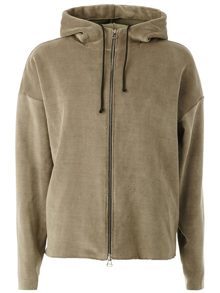 L Eclaireur Shigoto Hoodie, Adult Unisex, Green, Cotton/polyester
