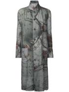 Forme D'expression Reversible Printed Coat - Grey