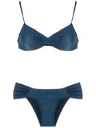 Lygia & Nanny Vitoria Trilobal Bikini Set - Blue
