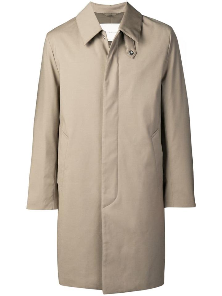 Mackintosh Beige Storm System Wool Thindown Coat Gm-001/td - Neutrals