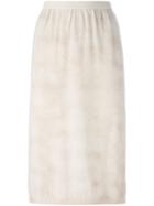 Krizia Pre-owned Knitted Skirt - Neutrals