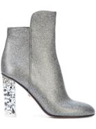 Andrea Gomez Chiara Ankle Boots - Metallic