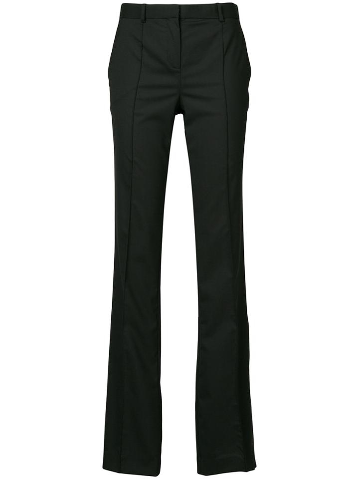 Versace Tailored Flare Trousers - Black