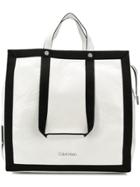 Calvin Klein Large Logo Tote Bag - White