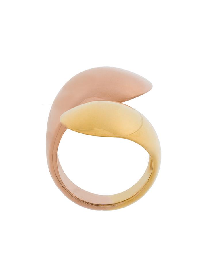 Charlotte Chesnais Petal Ring - Yellow & Orange