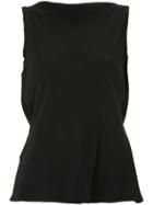 Christopher Esber Lost Minutes Backless Top - Black