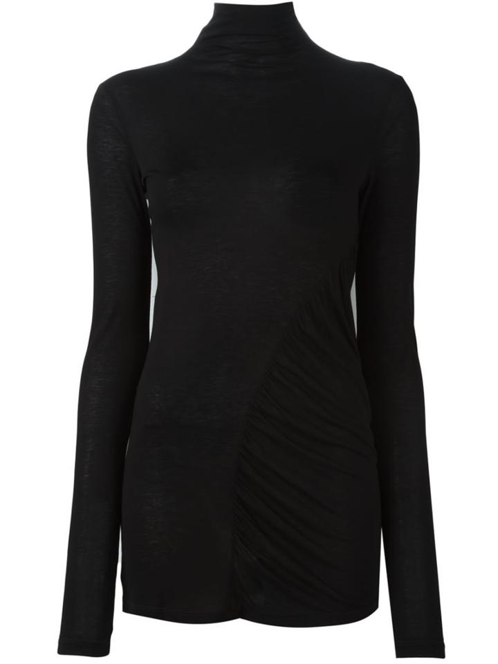 Stella Mccartney Roll Neck Top, Women's, Size: 38, Black, Viscose