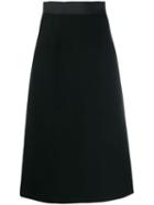 Dolce & Gabbana Cady Pencil Skirt - Black