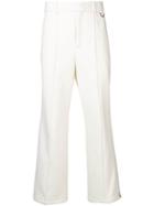 Neil Barrett Straight Leg Trousers - White