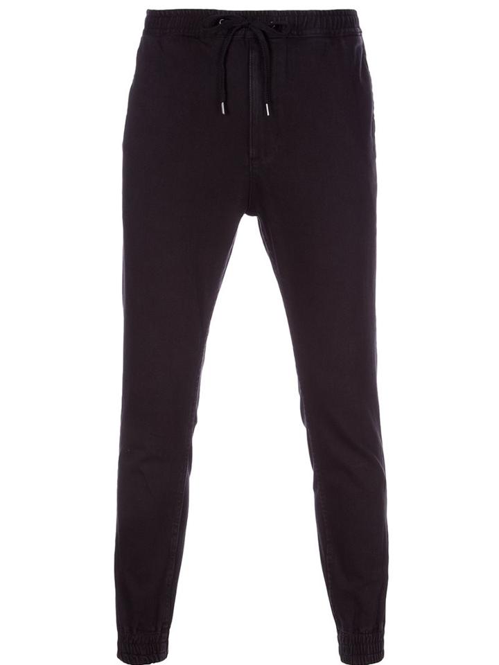 Monkey Time Slim Fit Joggers, Men's, Size: Xl, Black, Cotton/polyester/polyurethane