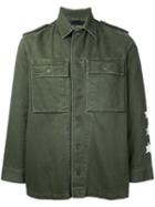 Icons - Plain Shirt - Men - Cotton - S, Green, Cotton