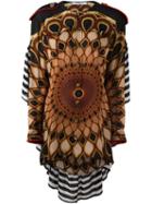 Givenchy 'kaleido Eye' Printed Top, Women's, Size: 34, Silk/wool/viscose