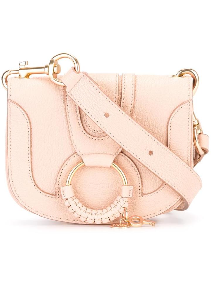 See By Chloé Small Hana Crossbody Bag, Women's, Nude/neutrals, Goat Skin