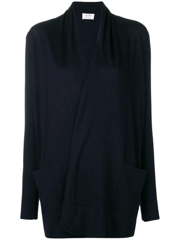 Snobby Sheep Loose Fit Cardigan - Blue