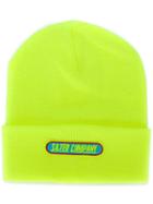 The Silted Company Knitted Fluorescent Hat - Yellow