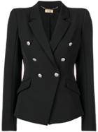 Liu Jo Double Breasted Jacket - Black