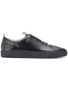 Grenson Oxford Low Top Sneakers - Black
