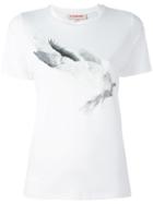 A.f.vandevorst Dove Print T-shirt, Women's, Size: 34, White, Viscose/spandex/elastane