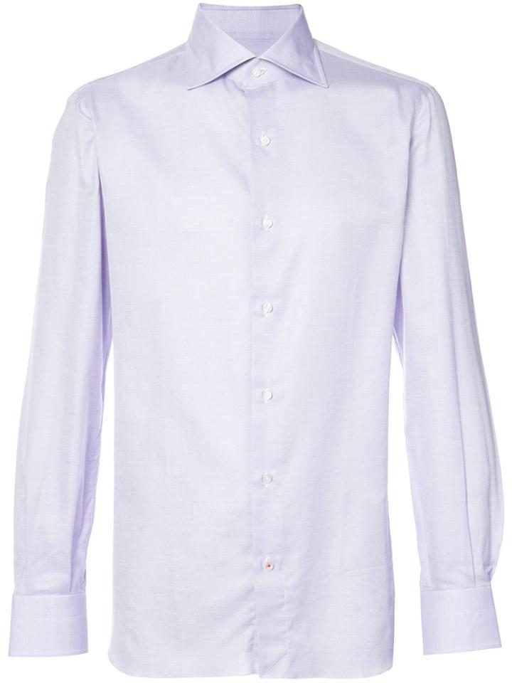 Isaia Classic Shirt - Pink & Purple