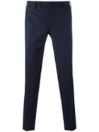 Pt01 Slim-fit Trousers, Men's, Size: 46, Blue, Virgin Wool/spandex/elastane