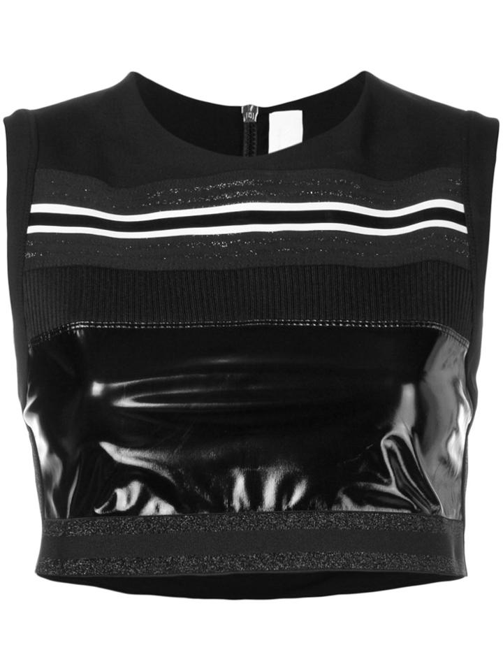No Ka' Oi Cropped Waterproof Top - Black