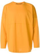 Palm Angels Logo Collar T-shirt - Yellow & Orange