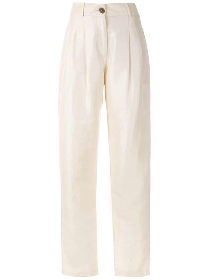 Isolda Apple Trousers - White