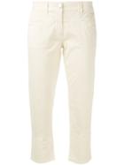 Closed Cropped Chinos, Women's, Size: 48, Nude/neutrals, Cotton/spandex/elastane