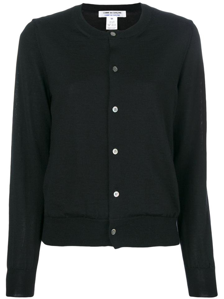 Comme Des Garçons Comme Des Garçons Long Sleeved Buttoned Cardigan -