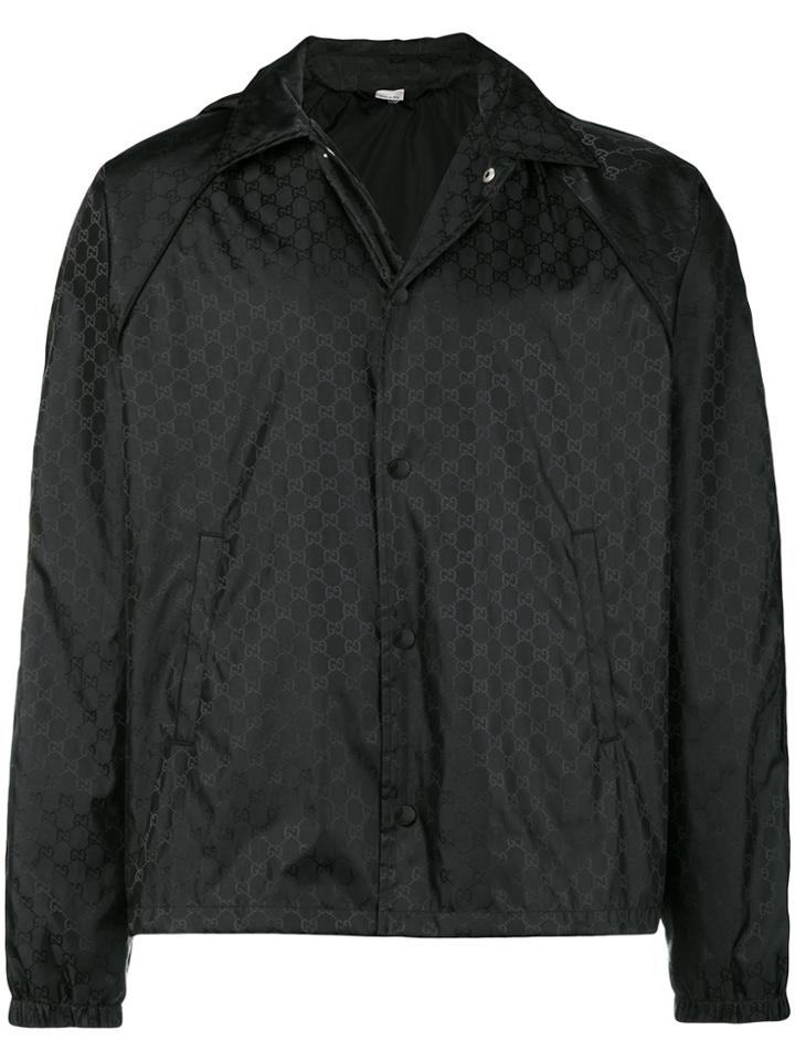 Gucci Supreme Jacquard Windbreaker - Black
