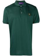 Ralph Lauren Purple Label Classic Shortsleeved Polo Shirt - Green