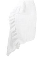 Jourden Lolita Bias Midi Skirt - White