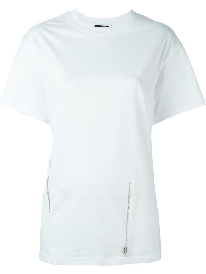 Mcq Alexander Mcqueen Zip Detail T-shirt