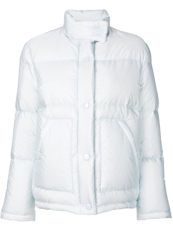 Prada Short Padded Jacket - Blue