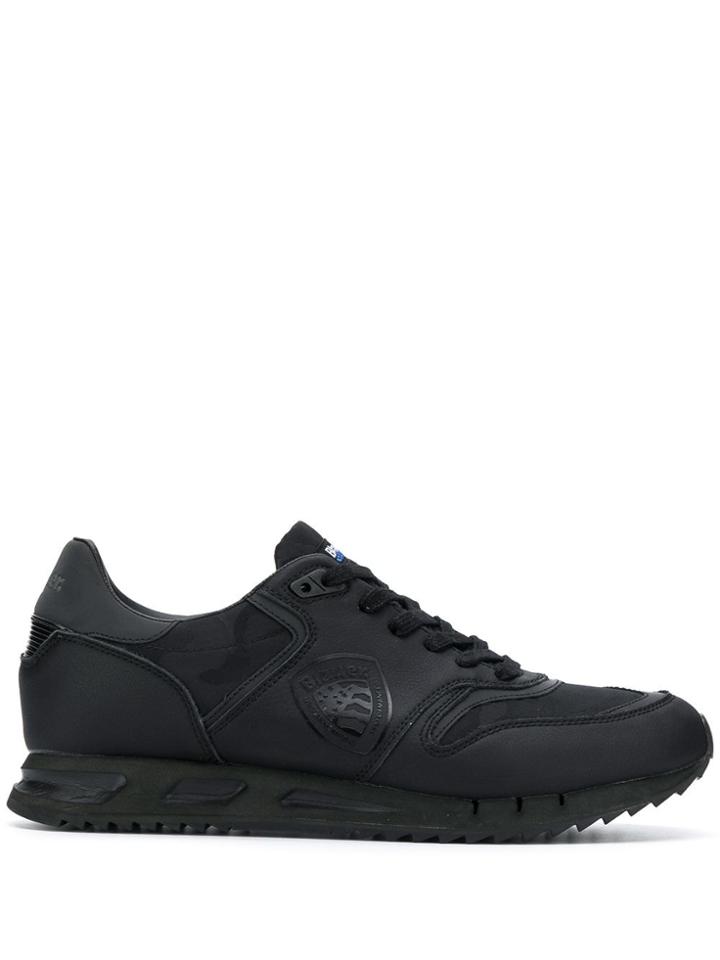 Blauer Memphis Lace-up Sneakers - Black