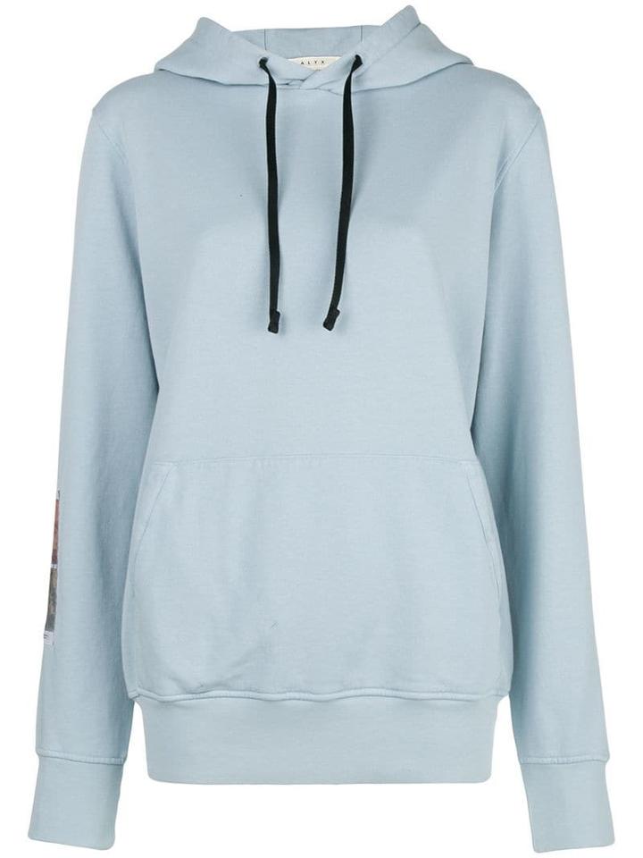 1017 Alyx 9sm Patched Hoodie - Blue