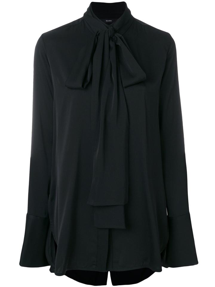 Ellery Bow Detail Blouse - Black